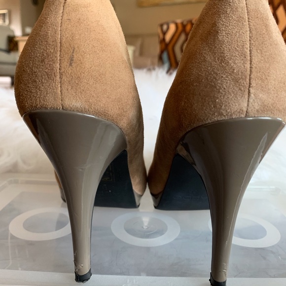 Aldo 3 1/2” Suede Heels - Picture 6 of 7